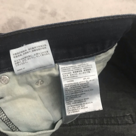 Levi’s Dark Wash Jeans - Picture 5 of 8